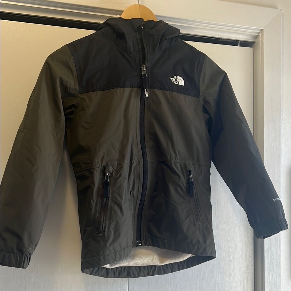 The North Face Black and Olive Jacket